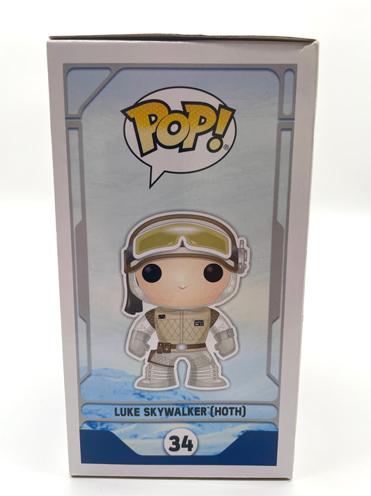 Funco POP Star Wars Luke Skywalker (Hoth) #34 Amazon Exclusive