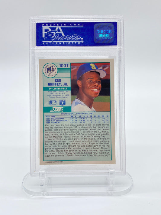 1998 Score Traded Kenn Griffey Jr. #100T PSA 9