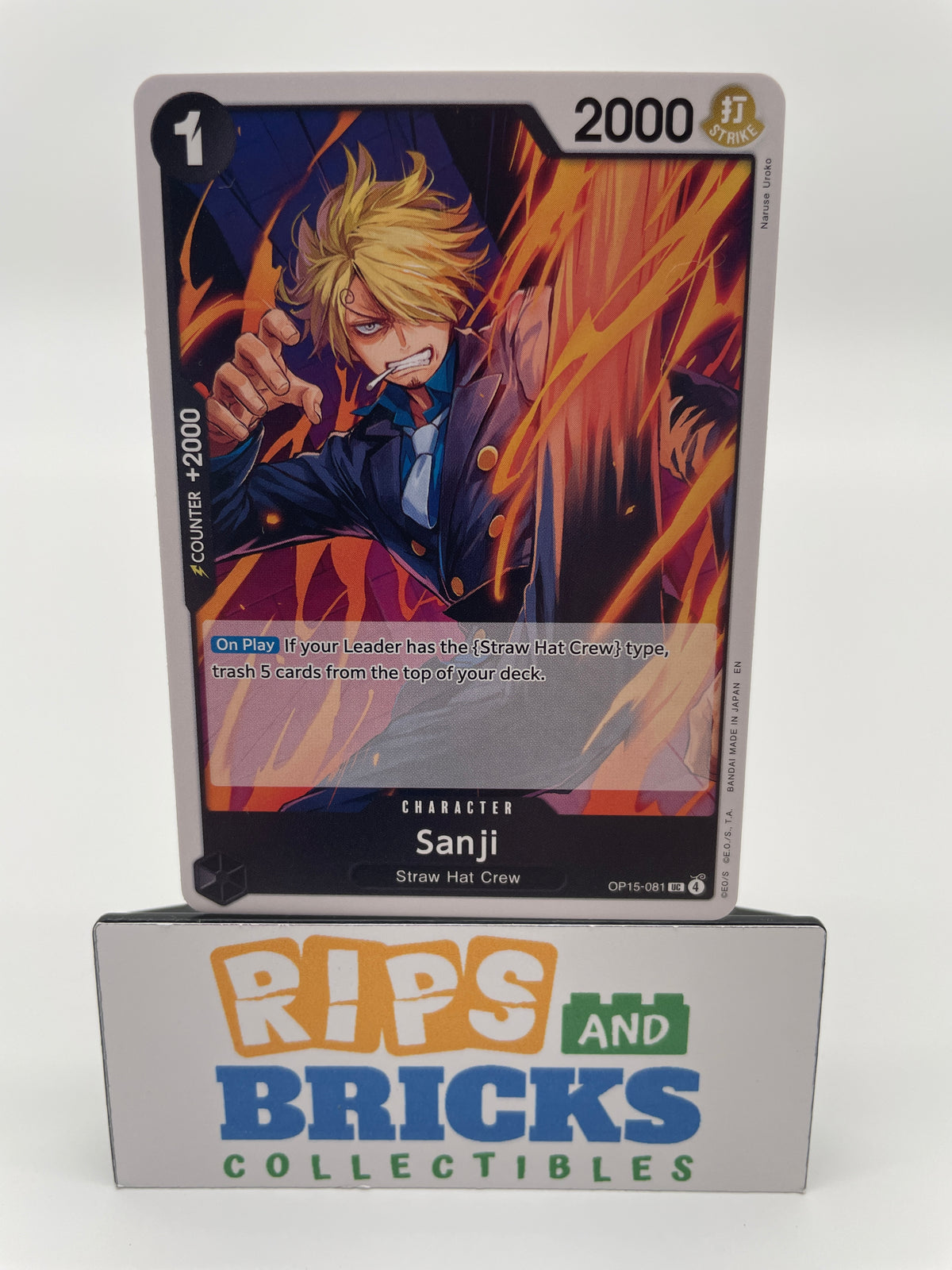 One Piece Sanji OP15-081 Normal Adventures On Kami's Island