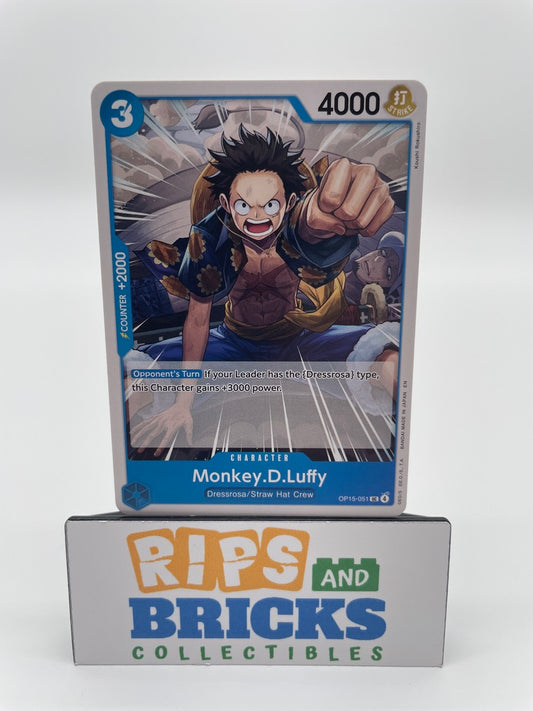 One Piece Monkey. D. Luffy Adventures On Kami's Island OP15-051 Normal