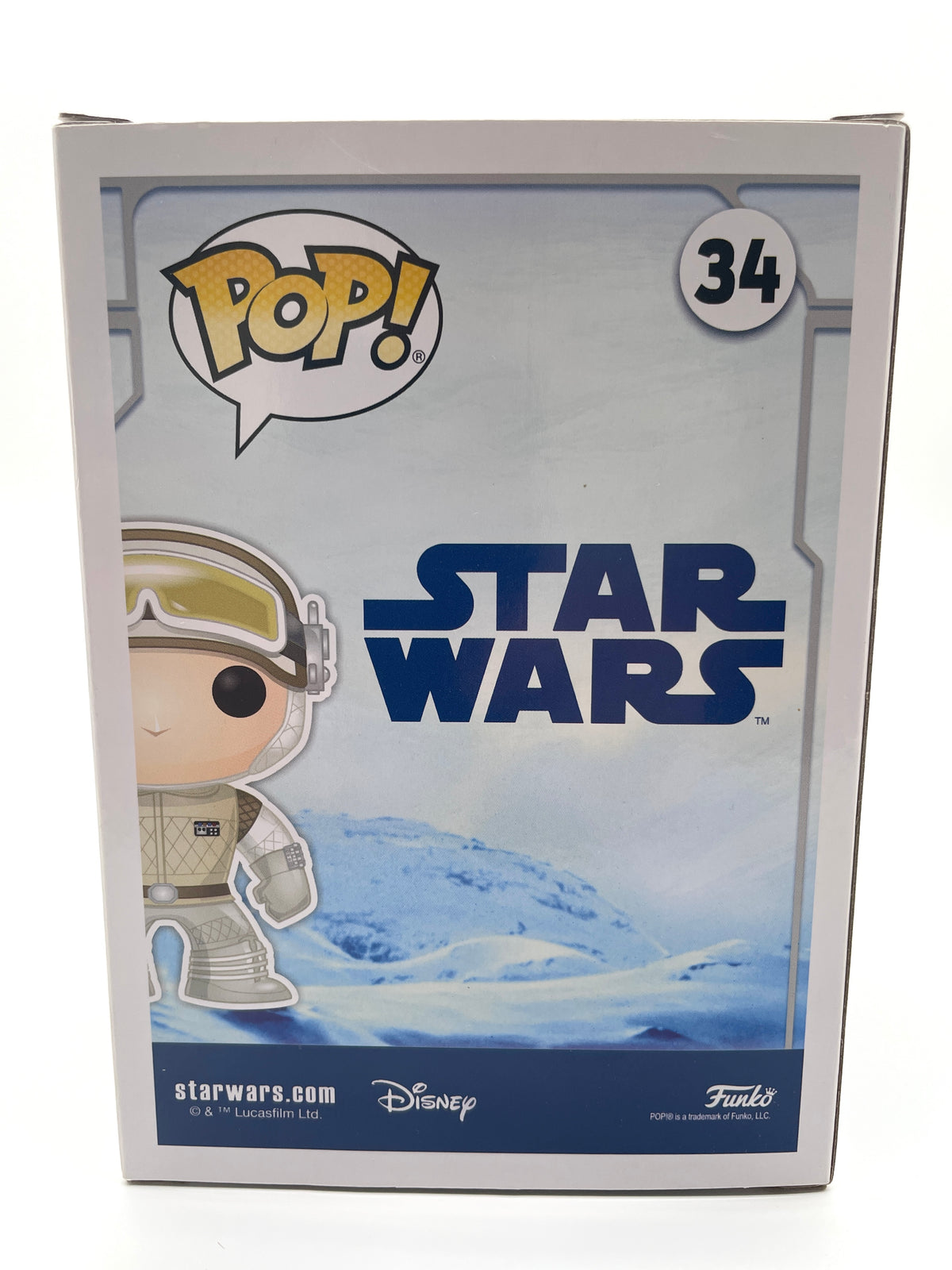 Funco POP Star Wars Luke Skywalker (Hoth) #34 Amazon Exclusive
