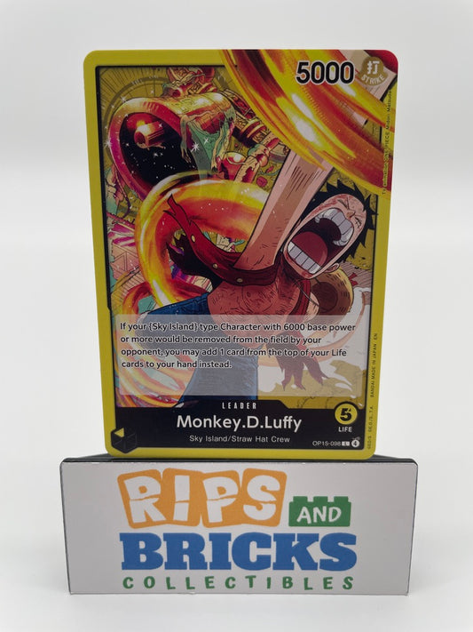 One Piece Monkey. D. Luffy - Adventures On Kami's Island - OP15-098 Normal