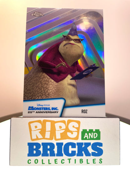 2026 Topps Chrome Disney ROZ - Monsters, INC 25th Anniversary Refractor #MI-7