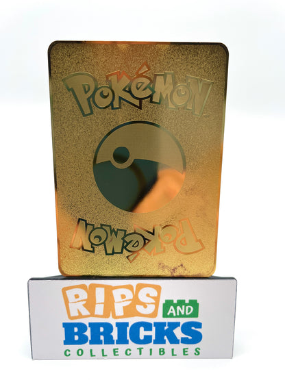 Mew ex 30th Anniversary Pokémon Metal Gold Card Art/Display/Collectible