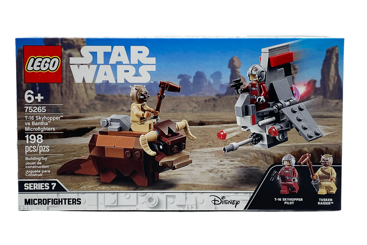T-16 Skyhopper™ vs Bantha™ Microfighters | Retired LEGO Set | Star Wars™