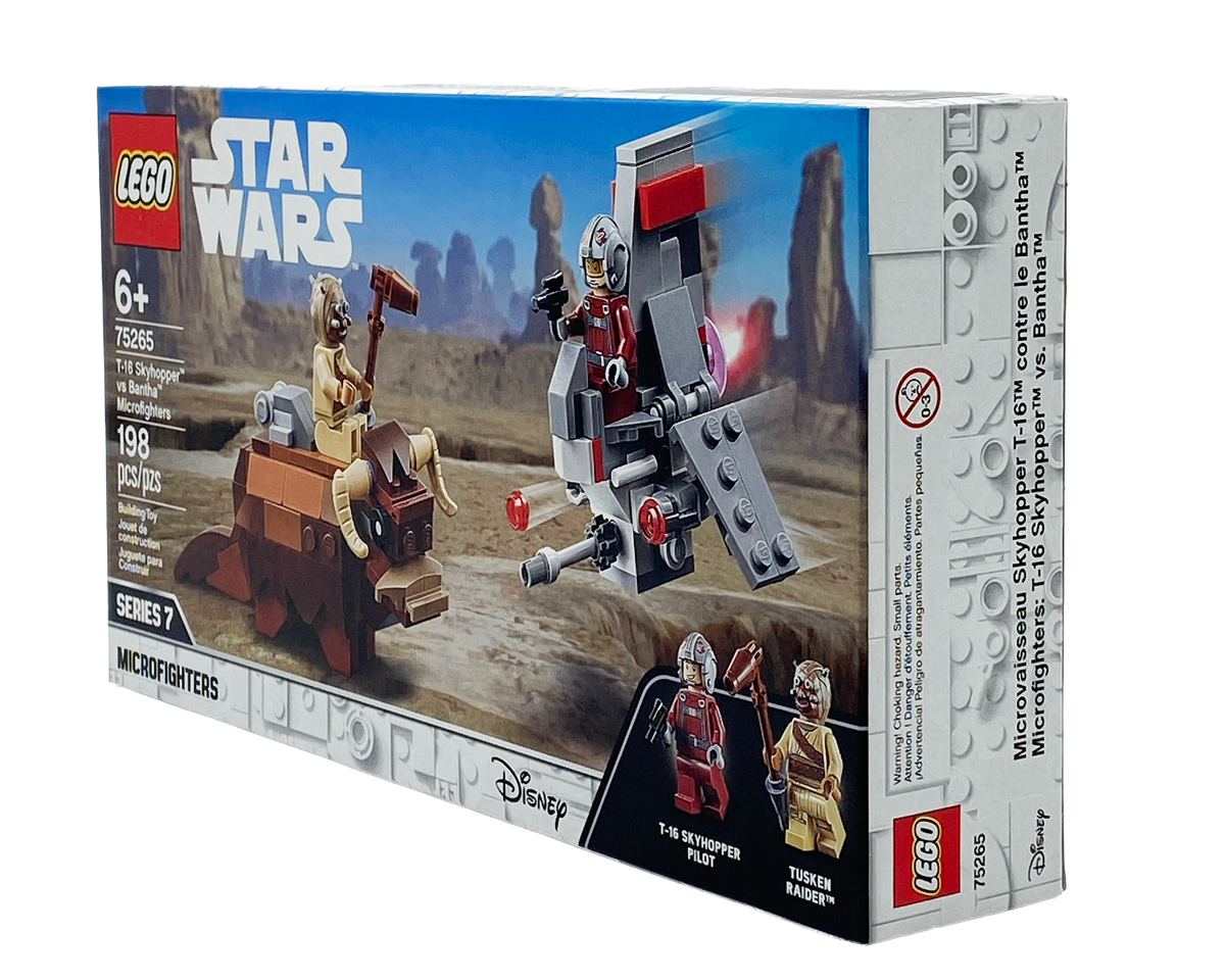 T-16 Skyhopper™ vs Bantha™ Microfighters | Retired LEGO Set | Star Wars™