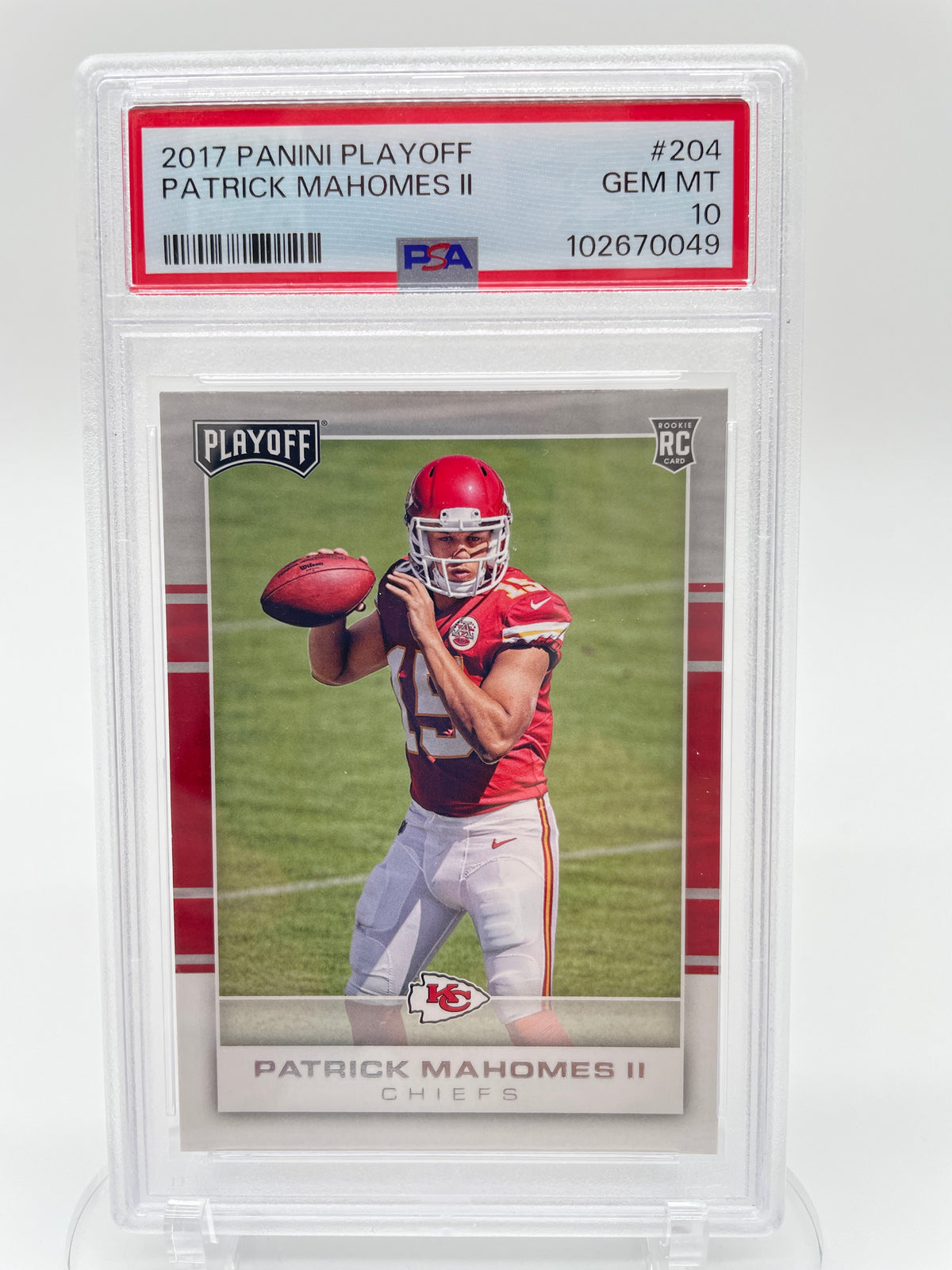 2017 Patrick Mahomes II #204